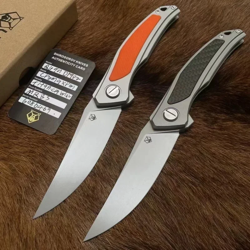 

Quantum Bear Head - Multicolor folding knife Carry mini knife Mountaineering fishing emergency rescue tool Bread slice sharp