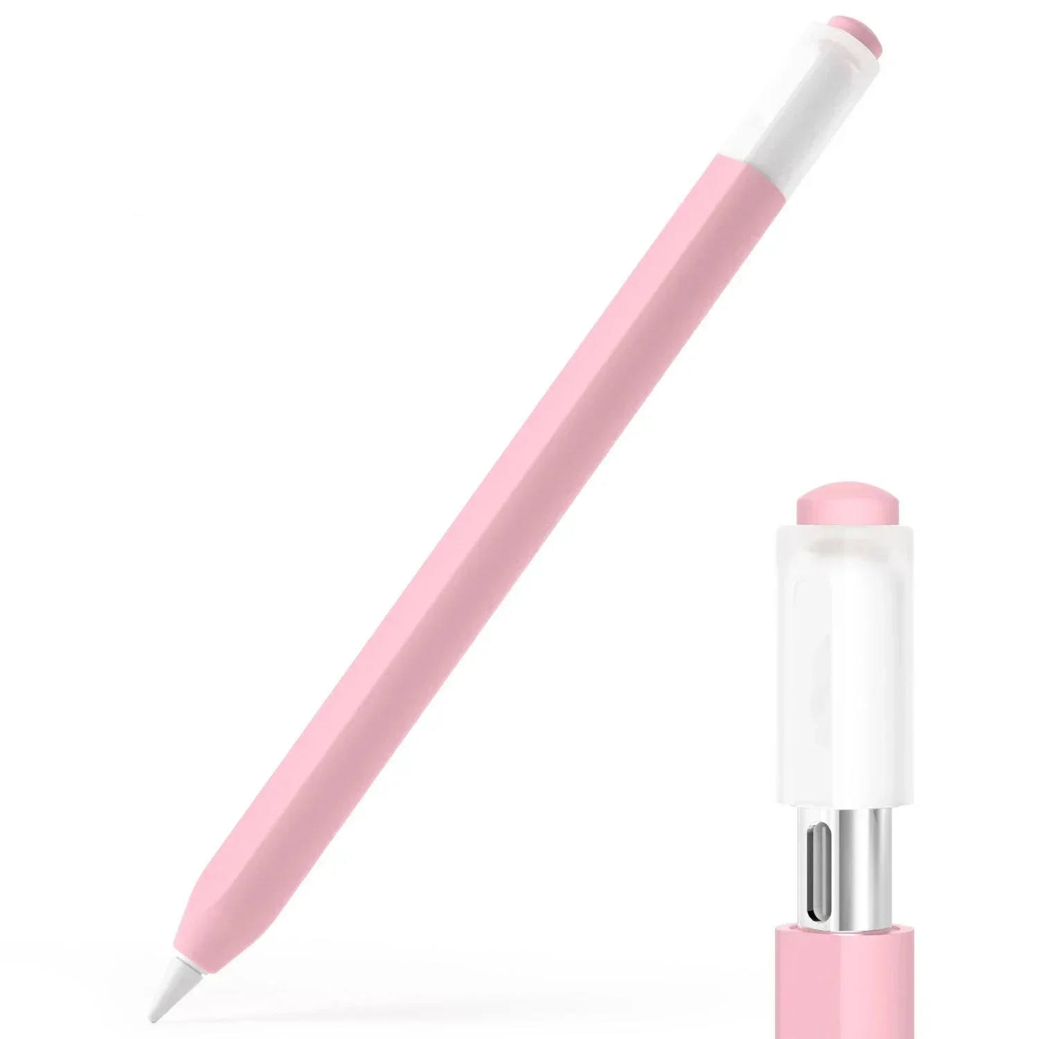 Funda para Apple Pencil 3 USB-C, Fundas protectoras de Color liso, silicona suave, lápiz para iPad de tercera generación para Apple Pencil
