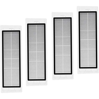 A17F-Filters Replacement for Roborock S5 S5 MAX S6 E20 E25 E35 C10 S50 for Xiaomi Robot Vacuums,4-Pack