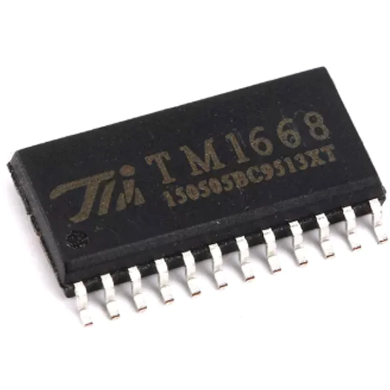 

10Pcs New Original Tm1668 Sop-24 Light-Emitting Diode Display Driver Control Circuit Chip