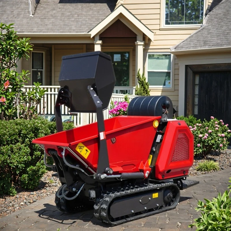 شاحنة قلابة ذات قوة هيدروليكية صغيرة للموقع، شاحنة قلابة ذاتية التحميل