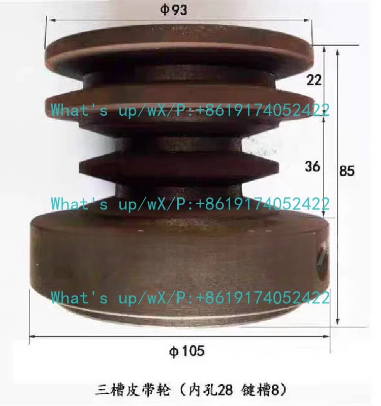 

Аксессуары для фрезерных станков с одним вертикальным валом Аксессуары для MX5117 Концевой фрезерный станок Шкив для гон-машины Концевое фрезерование винтов