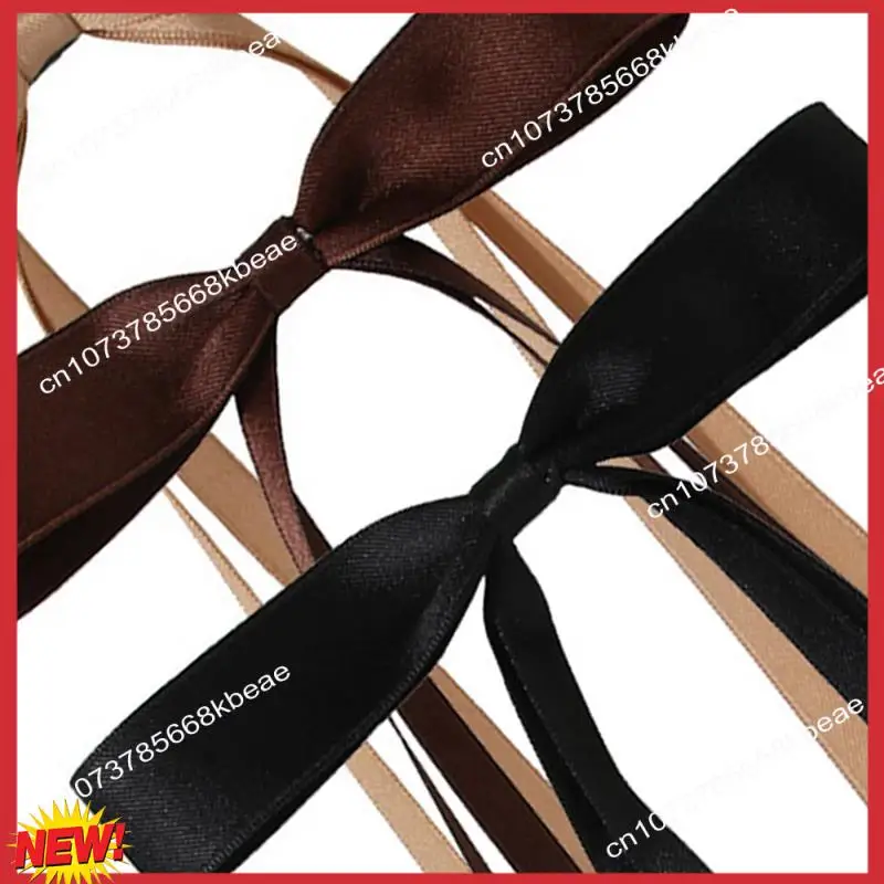 

A97Z Chain Bows For Hair Bow Hair Clips With Tail Hair Bow Clips For Women Dots Hair Bows For Girls 1Set C