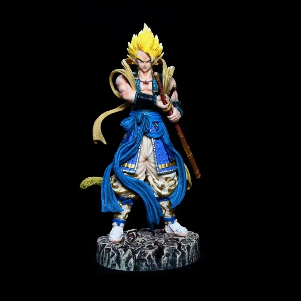 

Аниме-фигурка Dragon Ball Super Saiyan Gogeta GK Warrior, коллекционная модель из ПВХ, игрушка-кукла, 31 см