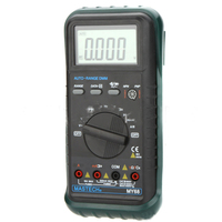 MASTECH MY61 MY68 DMM Digital Multimeter AC/DC Ammeter Voltmeter Ohm Professional W/Capacitancy & HFE Test Tester Meter