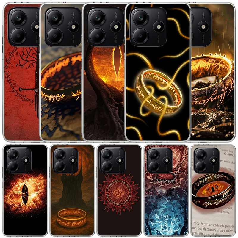 Funda suave The L-Lord of The R-Rings para Xiaomi Redmi Note 15 14 13 12 Pro Plus, funda para teléfono 14S 11S 11T 5G 11E 10 4G con patrón Shel