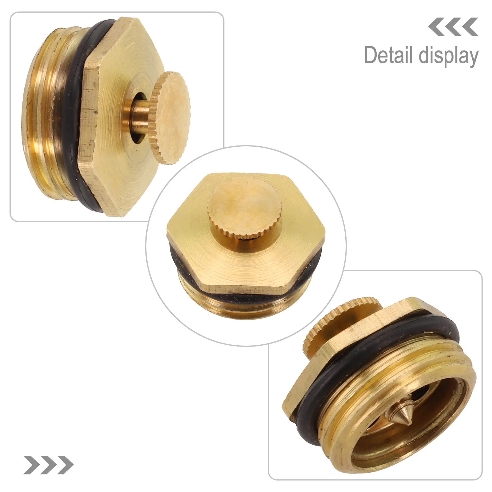 1pcs G12 Brass Sprinkler Head With Adjustable 360 Degree Nozzle And Suitable For Various For Garden Irrigation Needs