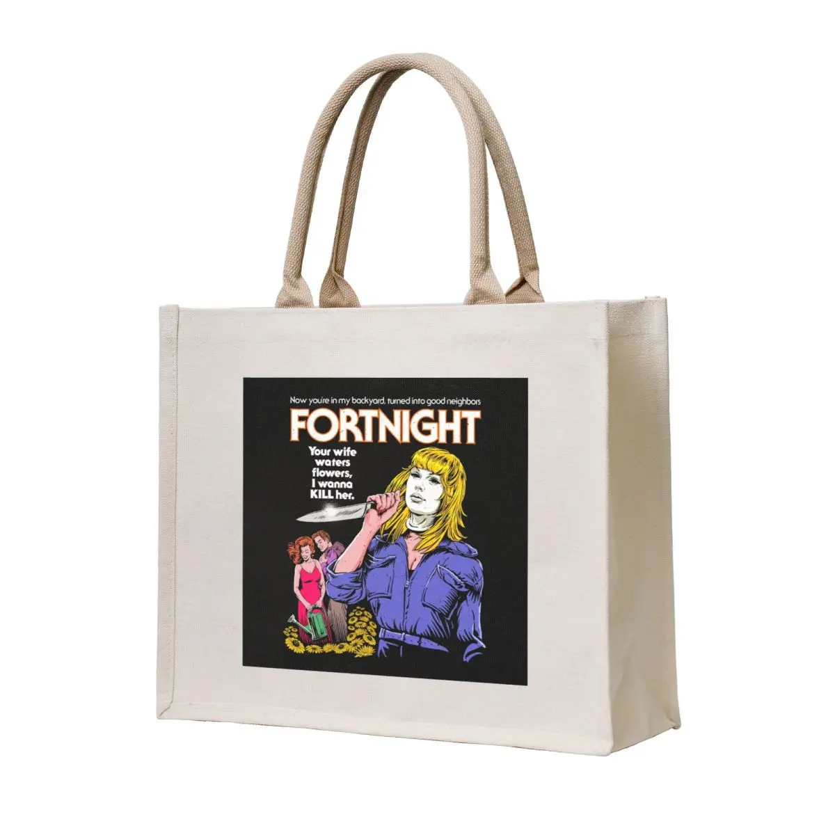 The Fortnight Tote Bag eco bag folding Large bags for women Canvas bag for women Lady bags