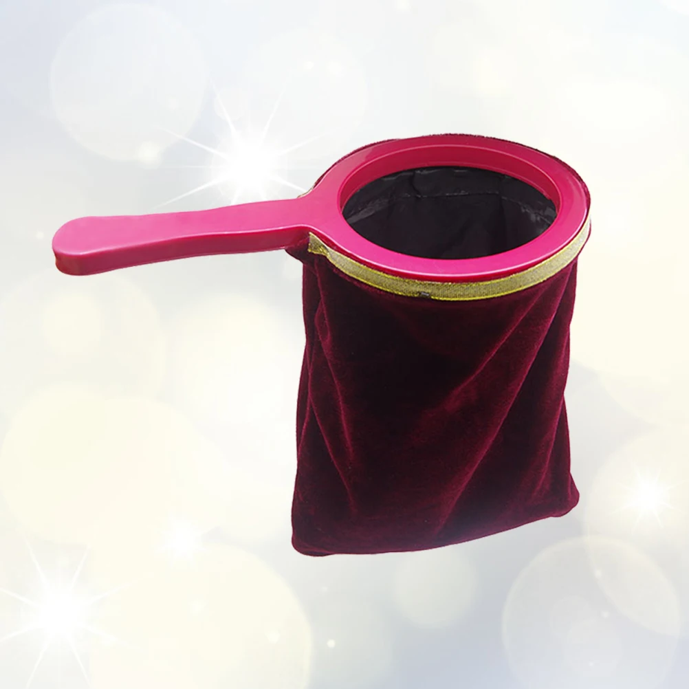 

1pc Trick Stage Performance Props Professional Change Bag Festival Show Handle Trick Props Tricks Bag