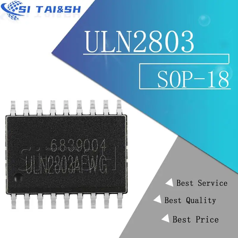 10Pcs Uln2803Afwg S…