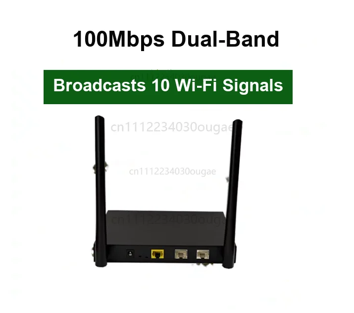 Entry-Level ROS 100Mbps Dual-Band WiFi 6 Soft Router for 10 Devices, 5G Studio, MAC/IP Change, App Reading and Testing