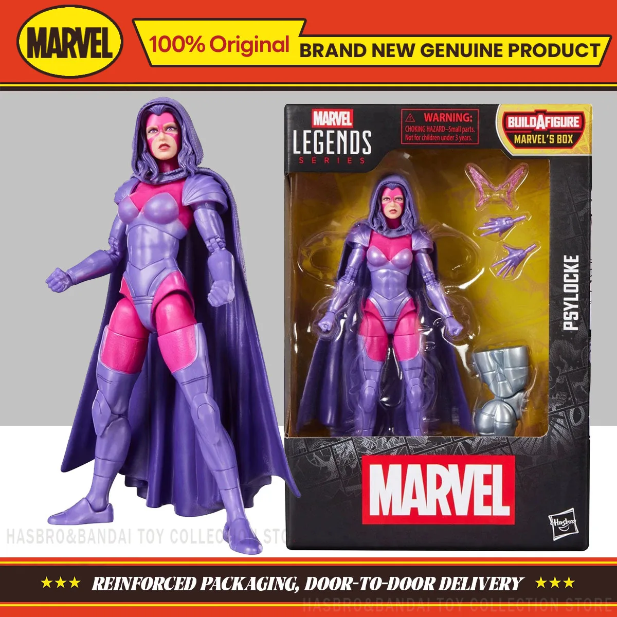 

Hasbro Marvel Legends Series Psylocke 15cm Action Figure Collection Original Model Toy Ornament Gifts