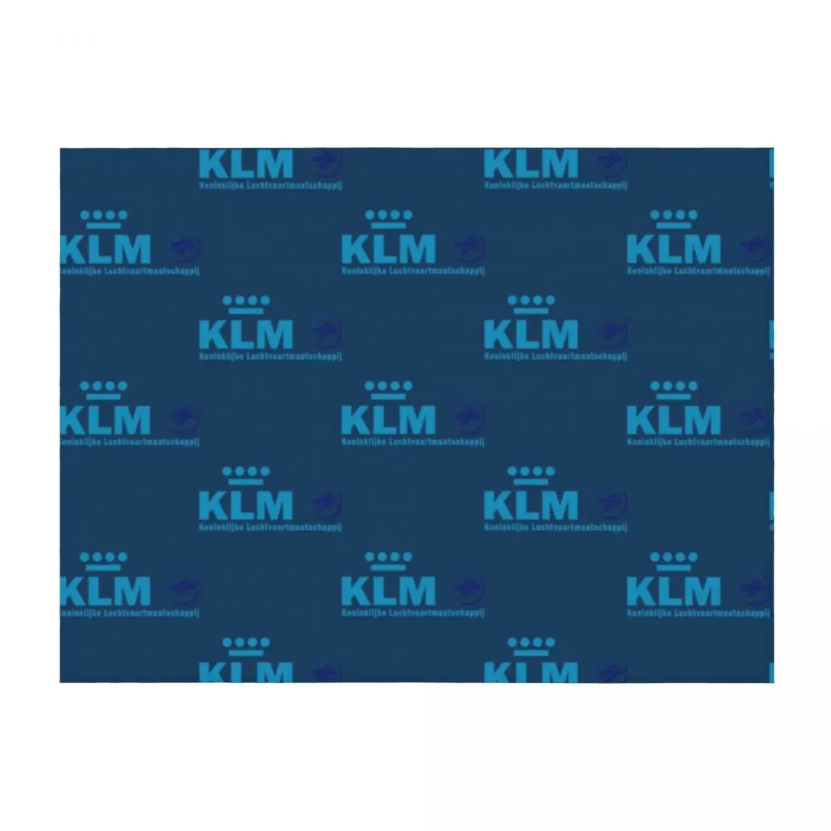 

klm airlines Throw Blanket Sofa Quilt Bed linens Furry Hair Blankets