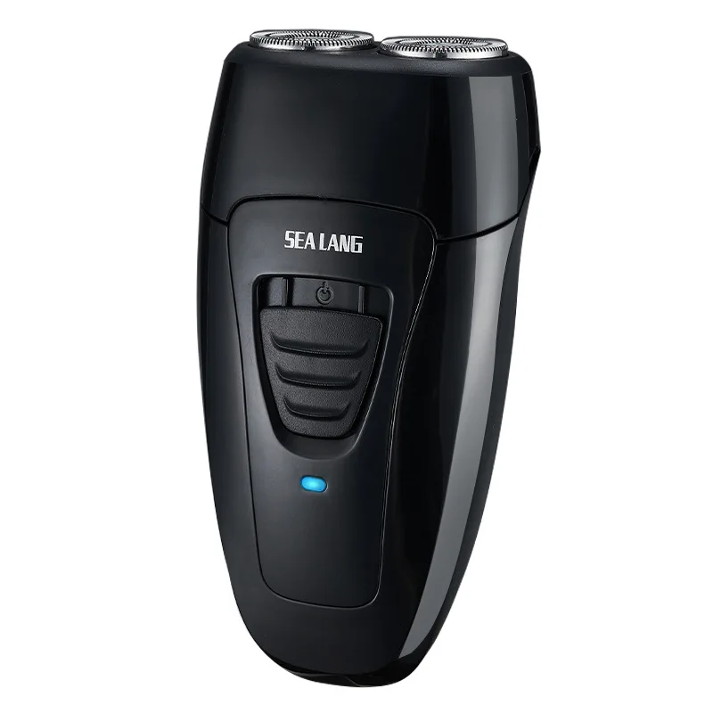 Portable Electric Shaver Men’s Travel Shaver Compact and Convenient for Business Trips USB-Rechargeable Detachable Shaving Head