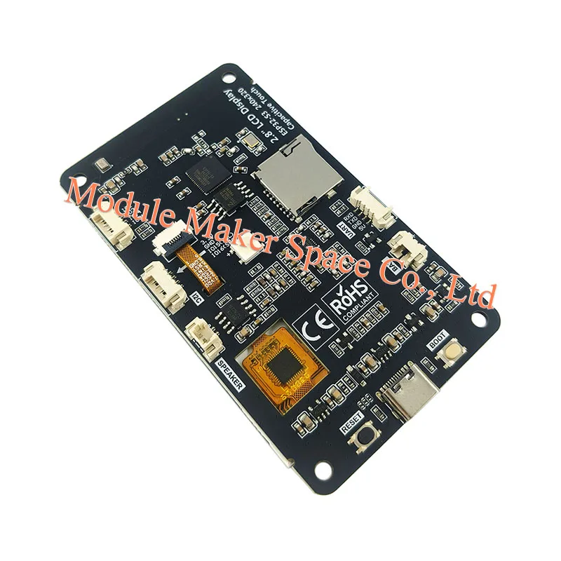 2.8-inch ESP32-S3 Development Board TFT Touch Screen WiFi & BT Smart LCD Display Module Compatible with XiaoZhi AI Voice Control