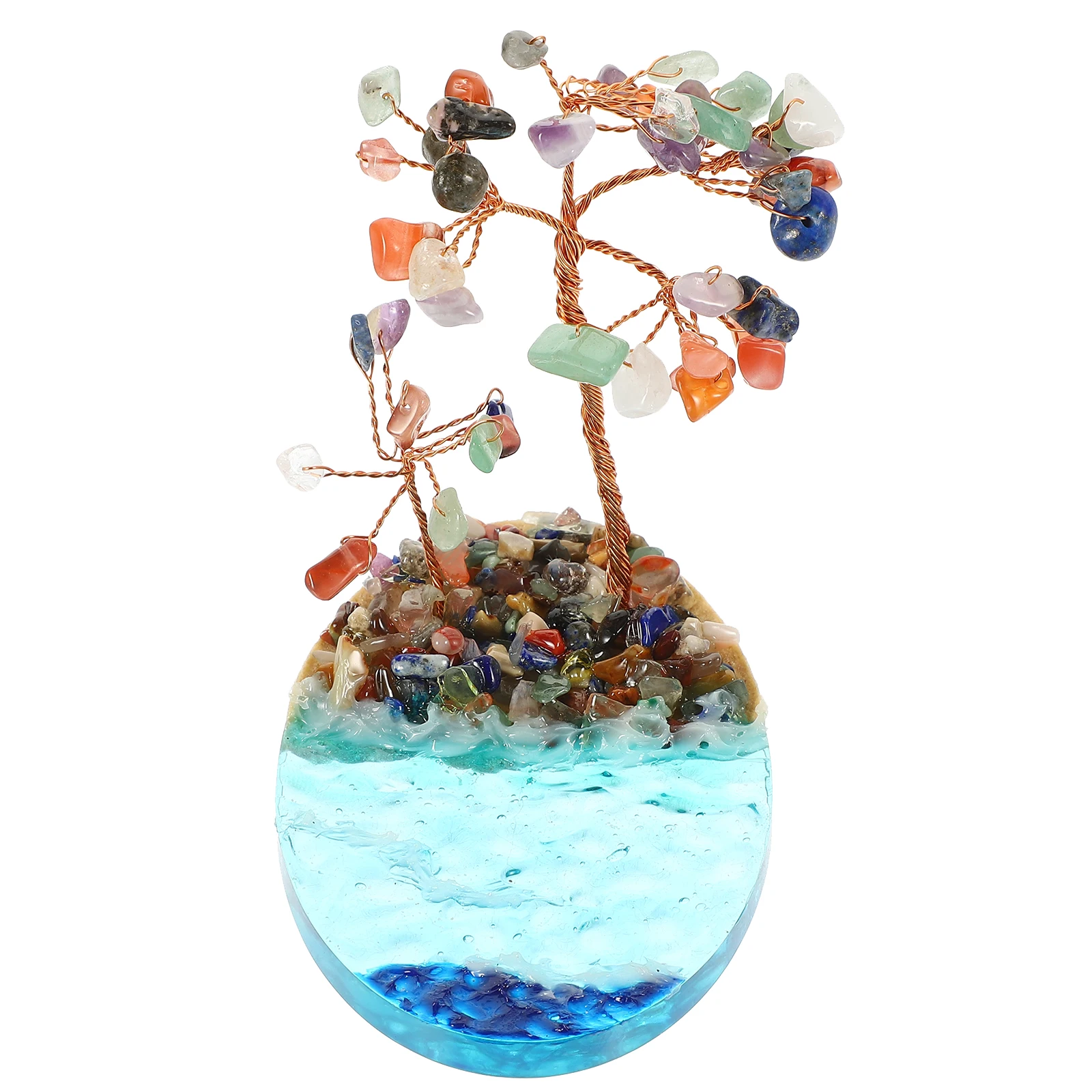 

Seaside Spray Figurine Micro scaping Decor Decor Resin Garden nament House Desktop Practical Long Lasting Use