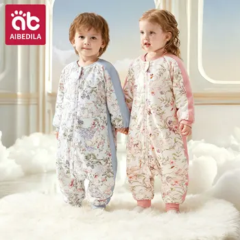 AIBEDILA Baby Sleep Sack Thick Soft Swaddle Transition Sleeping Bag Warmth Toddlers Wearable Blanket for Boys/Girls 6M-5.5T 1