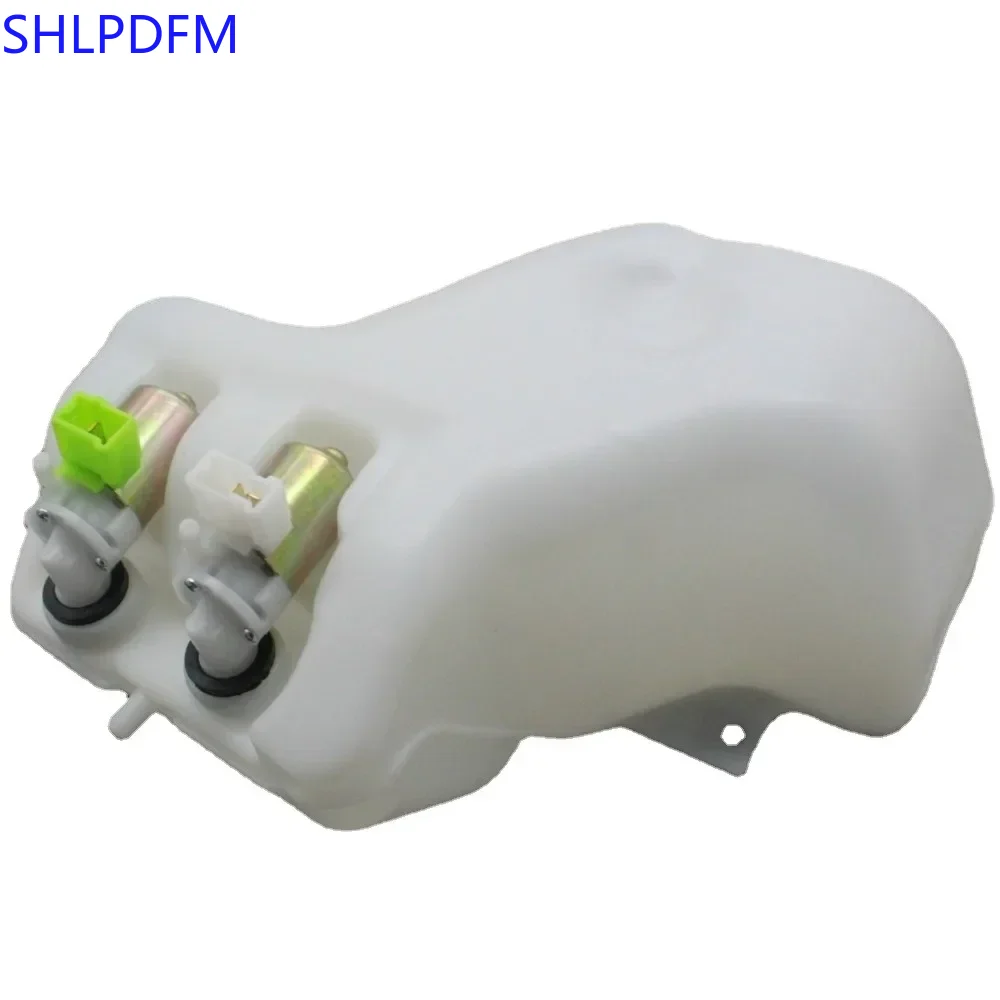 SHLPDFM Car Windshield Washer Pump Washer Bottle Kit Washer System with Pump Jet Button Switch for Nissan