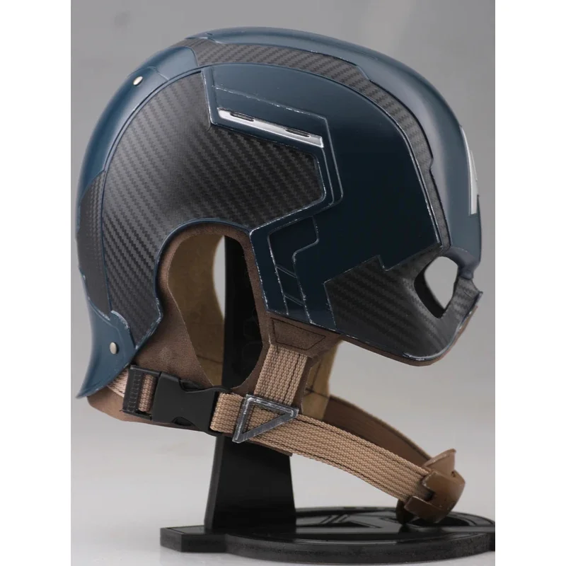 CyAnime Wearable Captain Helmet America Cosplay Masks for Women Men Halloween Advanced Version Cosplay Masks Birthday Gift view 3