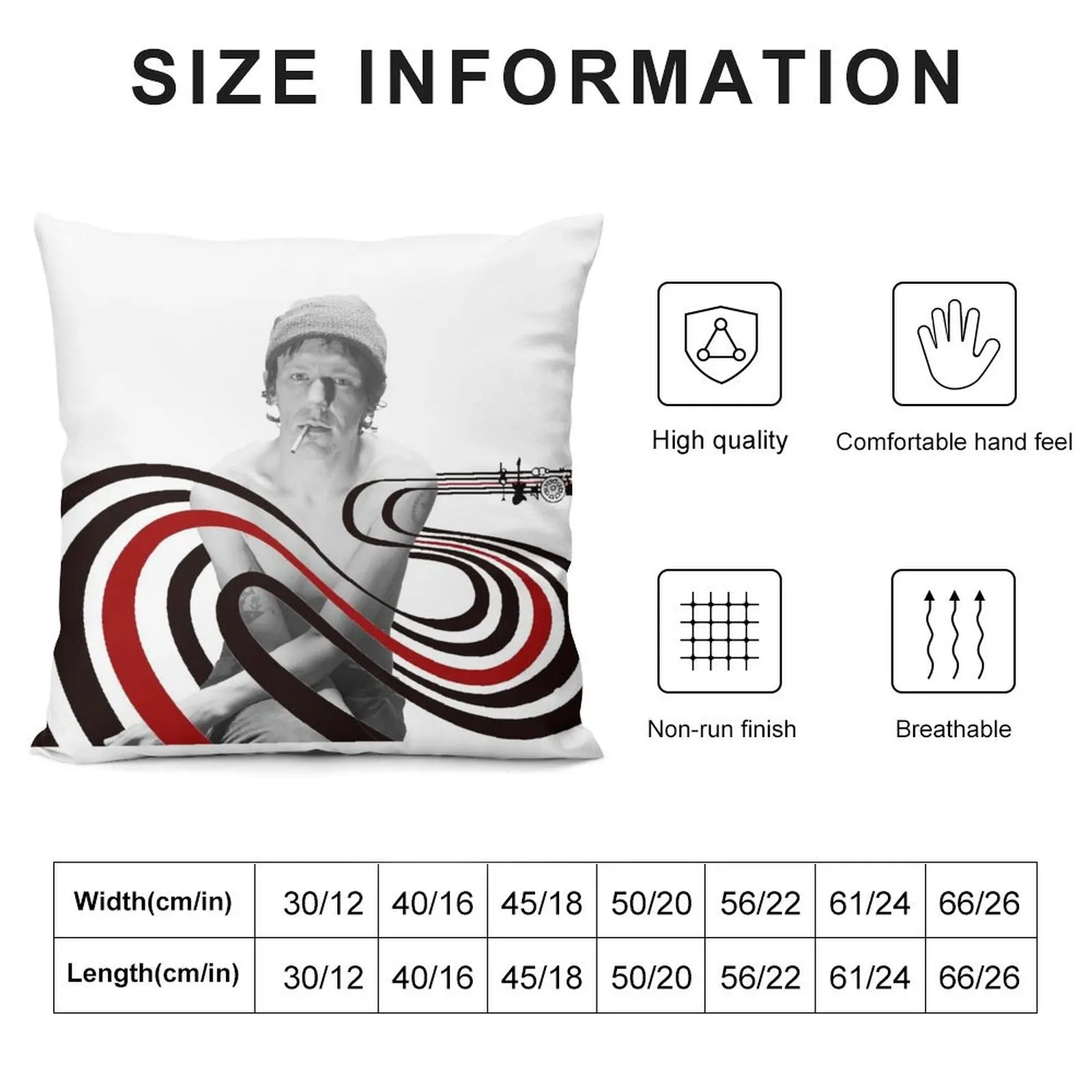 Elliott Smith Figure 8 Mural Throw Pillow ornamental pillows for living room Bed pillowcases pillow