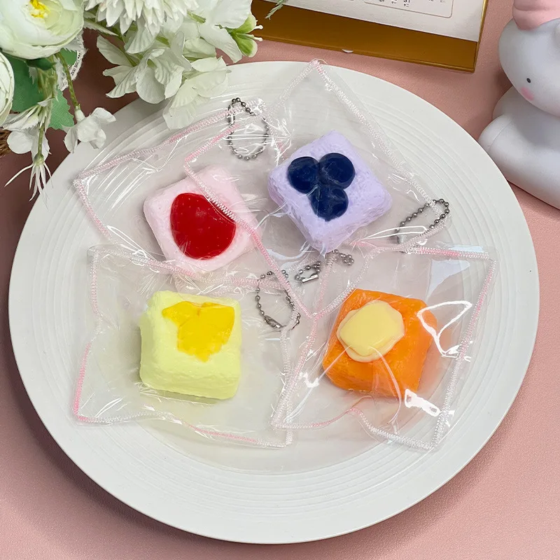 ZOCO carré pouding Silicone soulagement du Stress jouet presser dessin animé Table à manger accessoires bureau soulagement du Stress cadeau