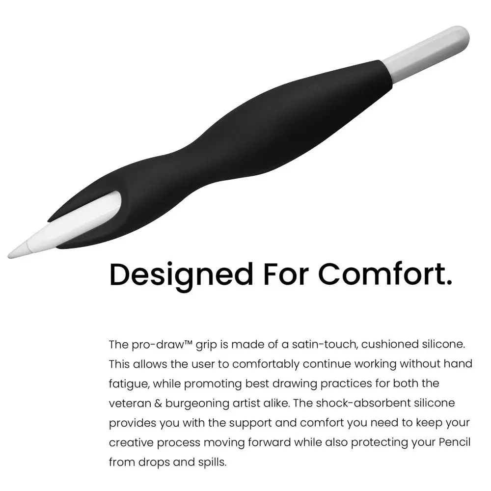 New Silicone Pen Grip Flexible Soft Touch Pen Protective Cover Ergonomics Multifunctional Pen Sleeve for Pencil 2 Generation