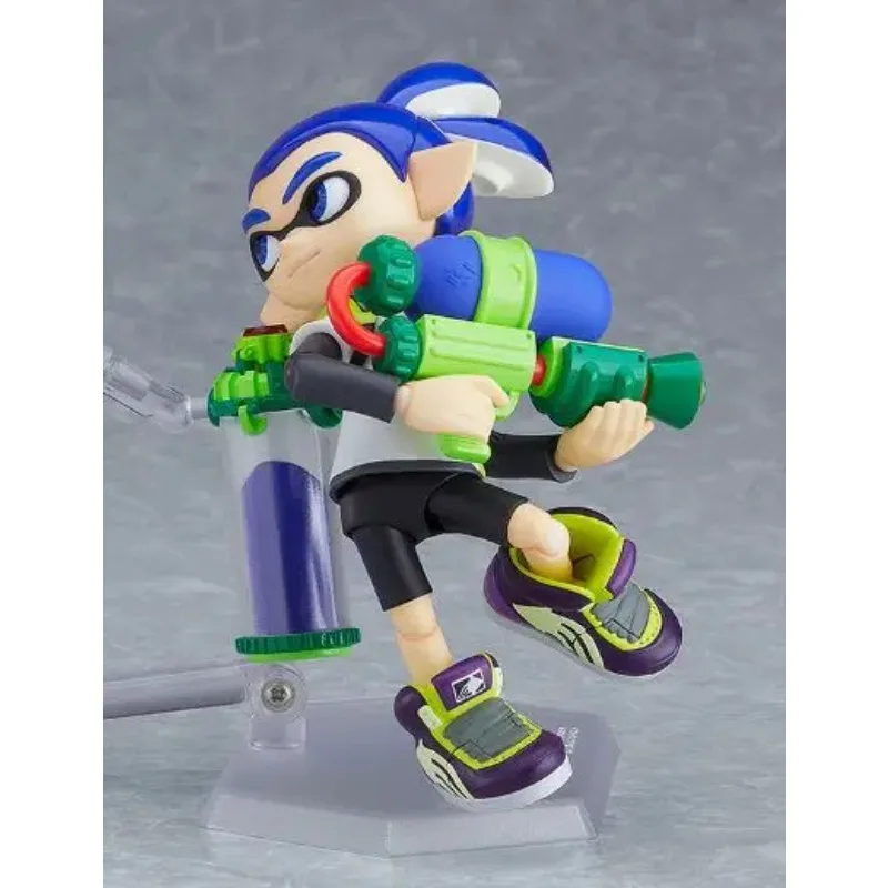 100% Original Genuine GSC Figma #462-DX Splatoon 2 Boy DX Edition 10cm Figure Animation Sculpture Toy
