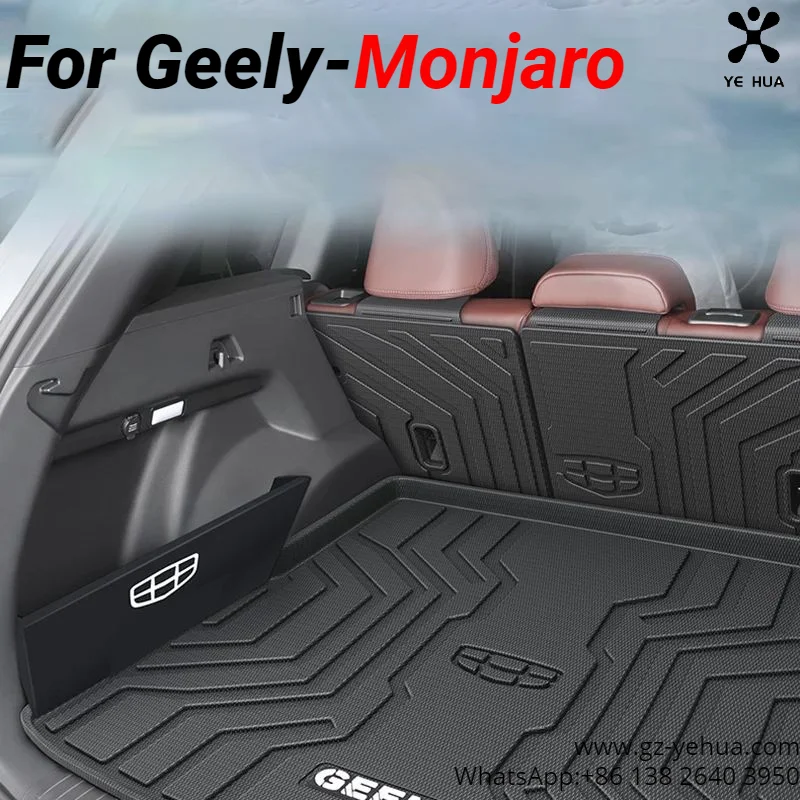 Per GEELY Monjaro Manjaro Xingyue L KX11 2024 dedicato TPE Trunk Mat parti automobilistiche