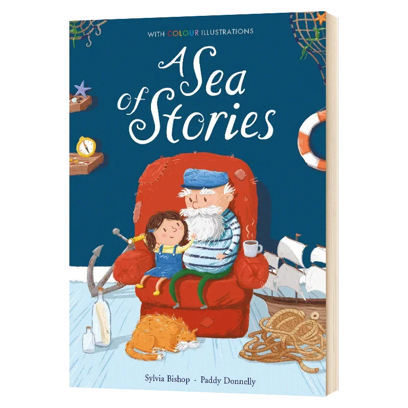 

A Sea of Stories, Children's books aged 3 4 5 6, English picture book, 9781788950817