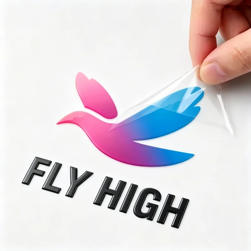 

50PCS UV DTF Transfer Stickers for Company Logo Personalized Weddings Customizable Bottle Bag Box Packaging Sticker