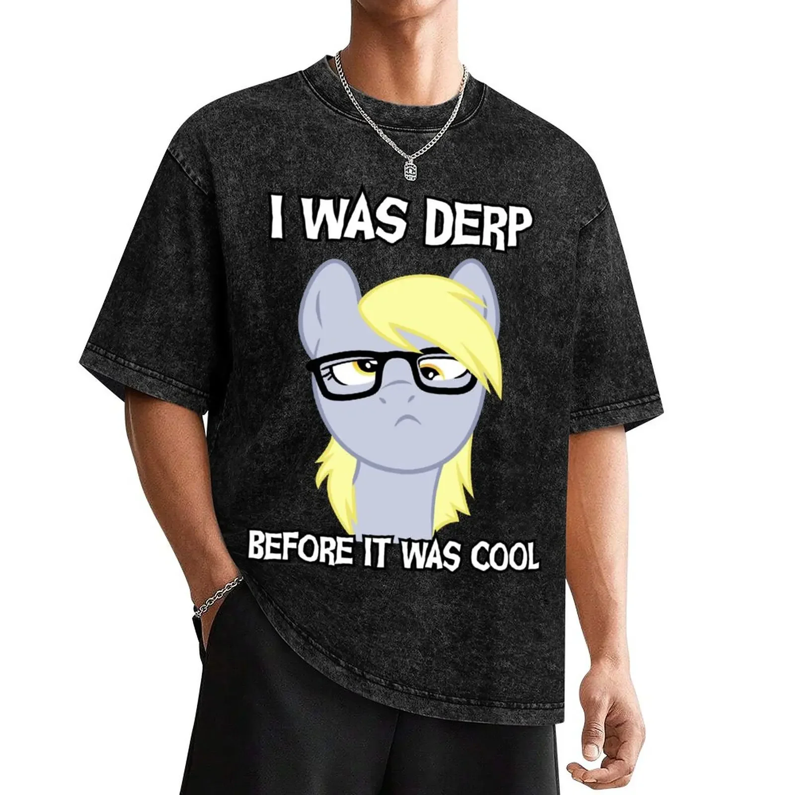 

I was derp before it was cool T-Shirt man t shirt customs sweat shirts, men