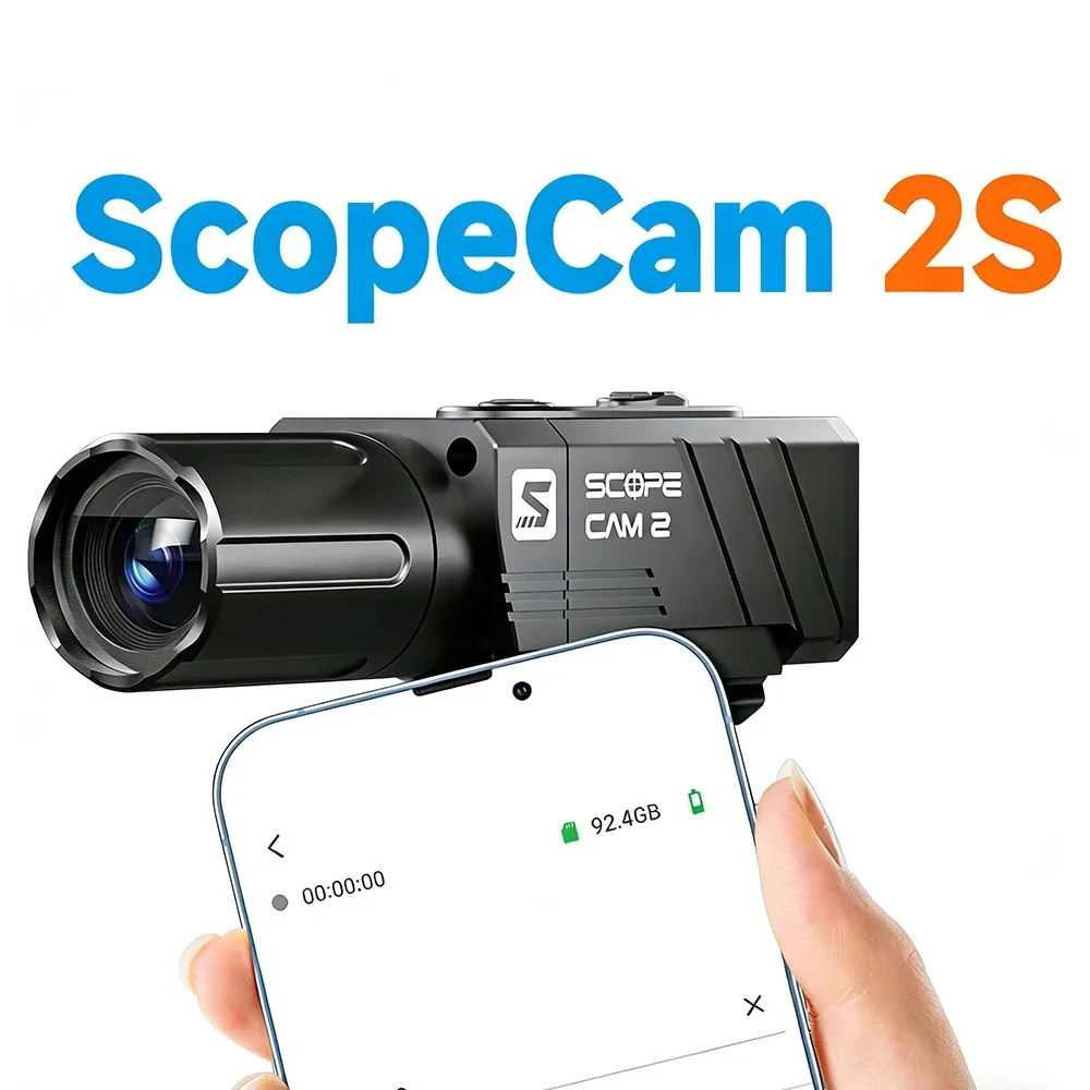 New RunCam Run Cam ScopeCam 2S 25mm 35mm Lens Wi-Fi Setup 1080P HD Record Waterproof High Quality FPV Camera