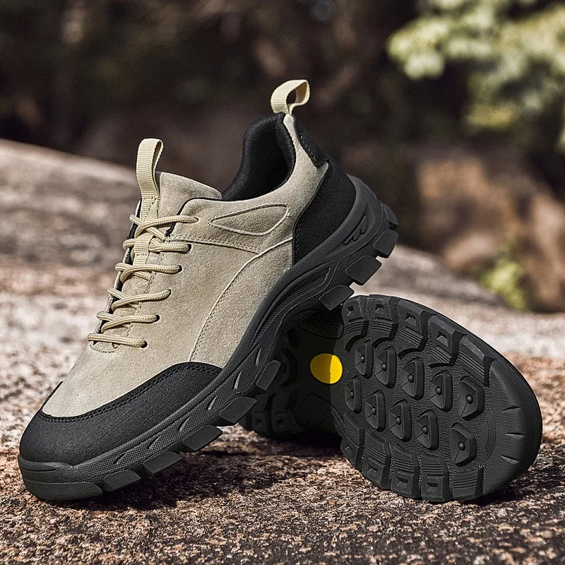 

Men's Casual Shoes, Anti-slip and Wear-resistant Hiking Shoes, Outdoor Travel and Camping, High-quality Waterproof Hiking Shoes