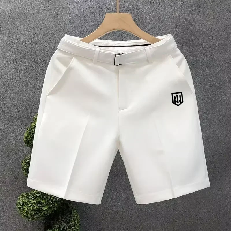 Men Golf Suit Shorts Luxury Brand Business Casual Shorts for Men Summer New High-quality Golf Shorts Fashion Male Golf Clothing