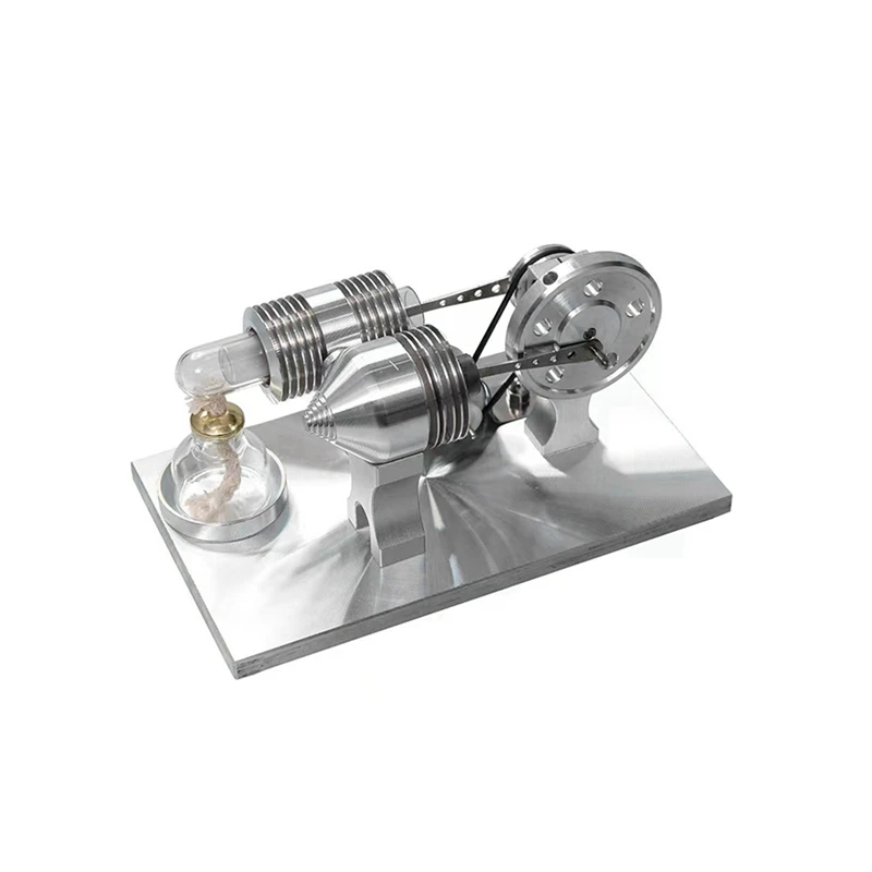 Stirling Balanced Engine Model Can Start Fuel Mini Metal Assembled Toy Physics Experimental Education Aids