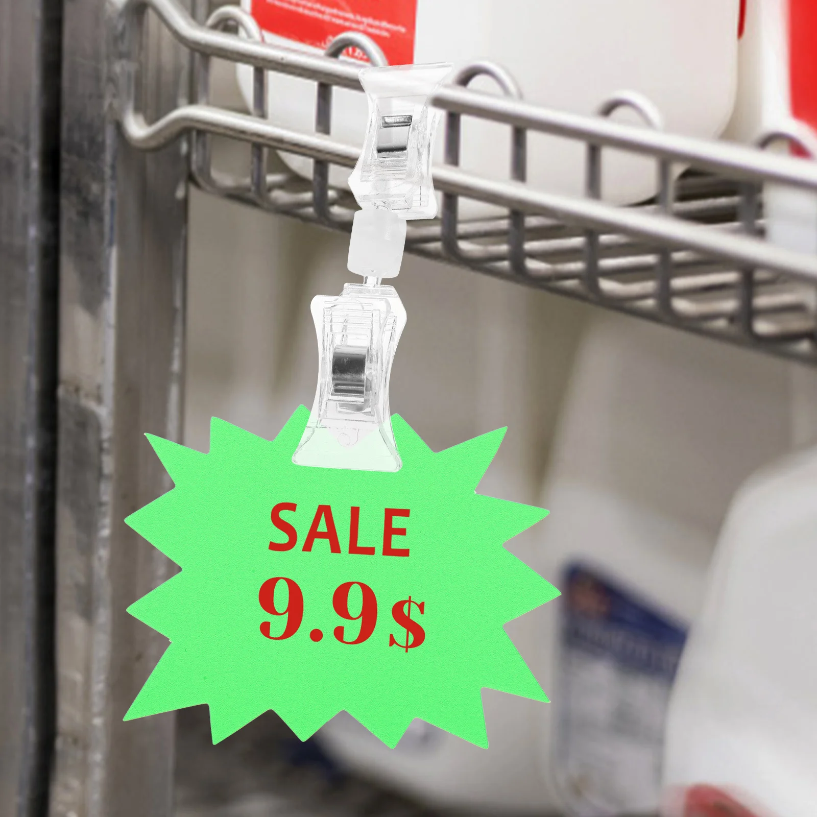 

250Pcs Explosion Price Labels Blank Fluorescent Colored Price Tags Paper Stickers for Retail Store Display Pricing