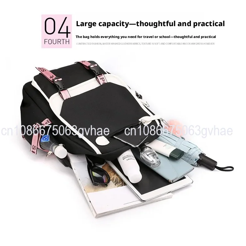 My Hero Academia Anime Print Student Backpack Lightweight Casual Daypack for Girls School Travel