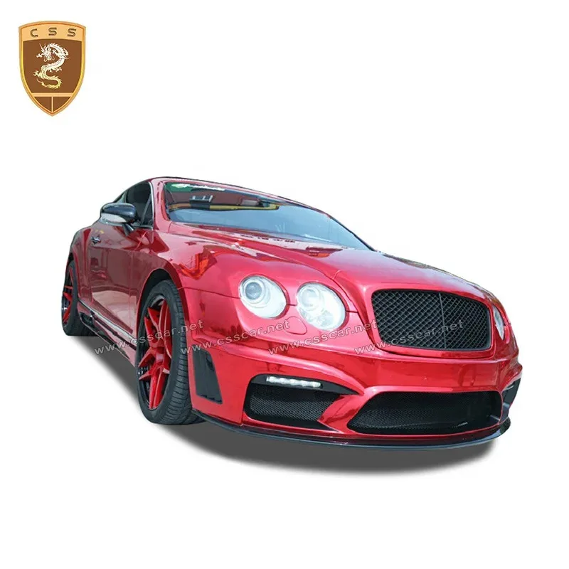 WD Style Fiberglass Body Kits For Bentley Continental GT 2008-2011 Models Car 2