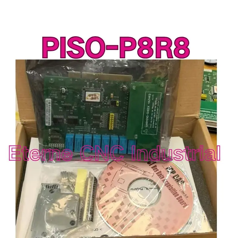 

New PISO-P8R8 8-channel data acquisition card for fast delivery