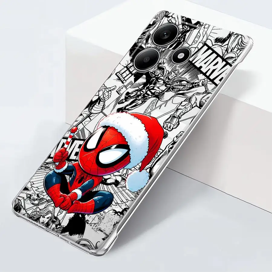 Cute Marvel Deadpool Phone Case for Redmi Note 14ProPlus5G 14 13ProPlus 13 Pro 10Pro4G 12Pro5G Luxury Coque