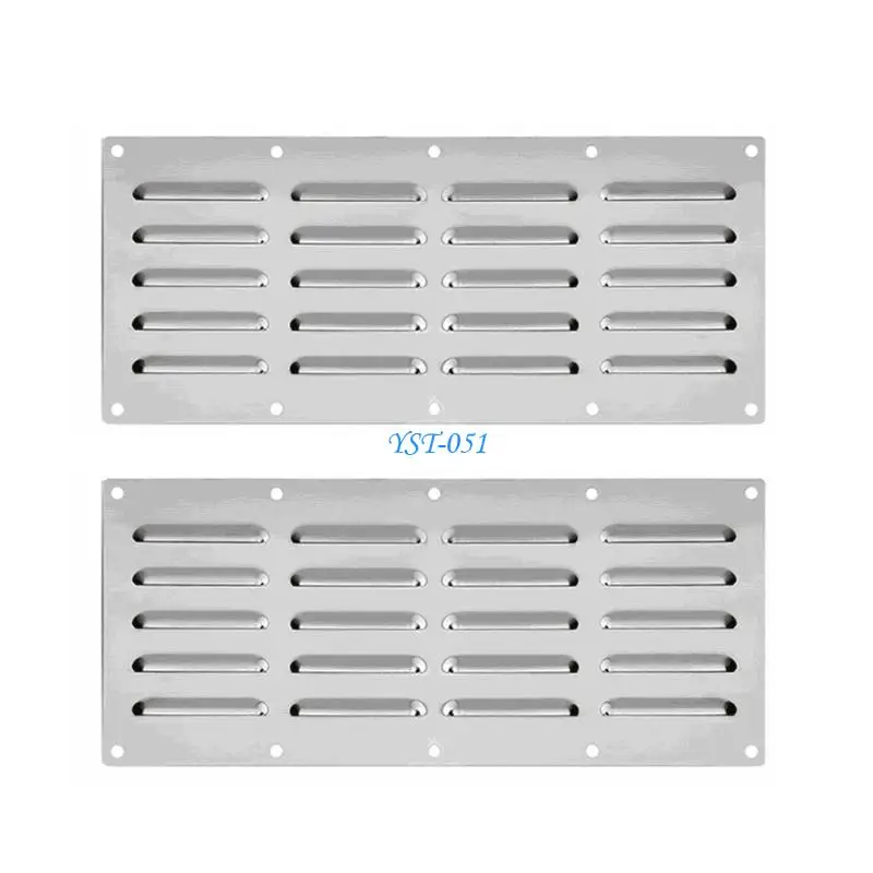 

E15A Steel Covers 2Pcs 20 Design Improved Air Exchange Safety Edges