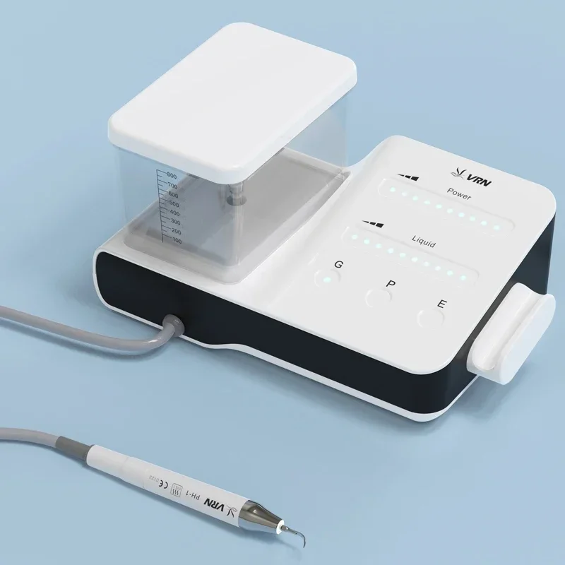 

VRN DA-20 Ultrasonic Periodontal Device Auto-Calibrates Output on Removable LED Ultrasound Tip Dependable Detachment of Tartar