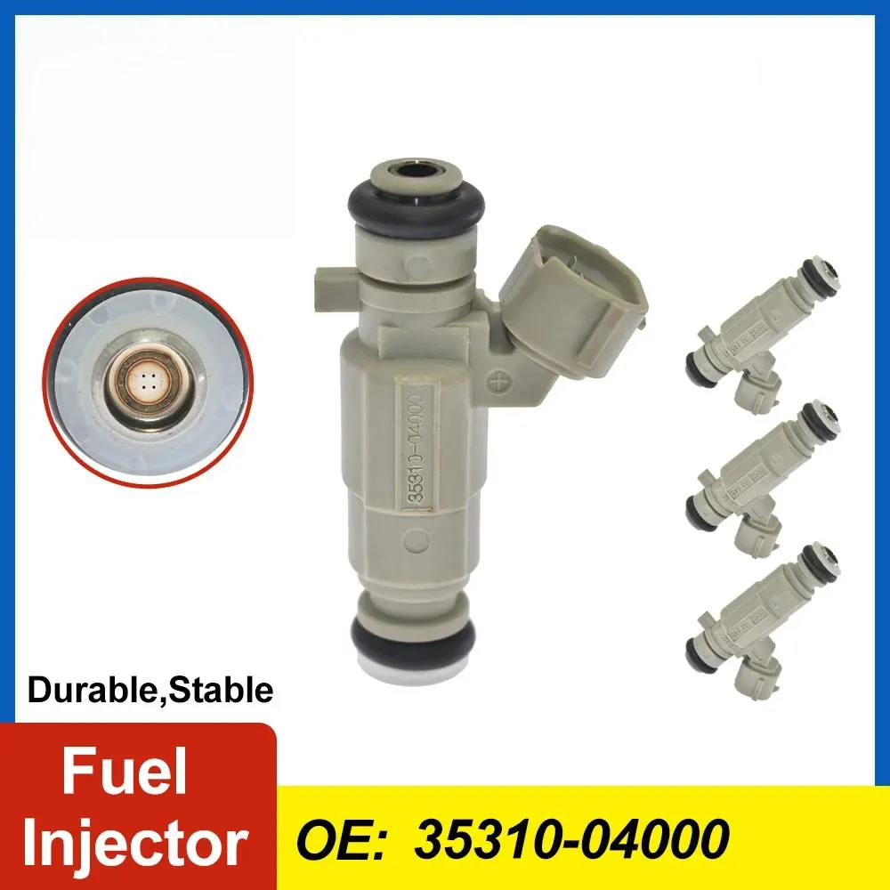 

1/4PCS Fuel Injector 35310-04000 3531004000 Petrol Injection Nozzle For i10 2011-2016 Picanto 1.0L 1.2L 2011-2014 Parts
