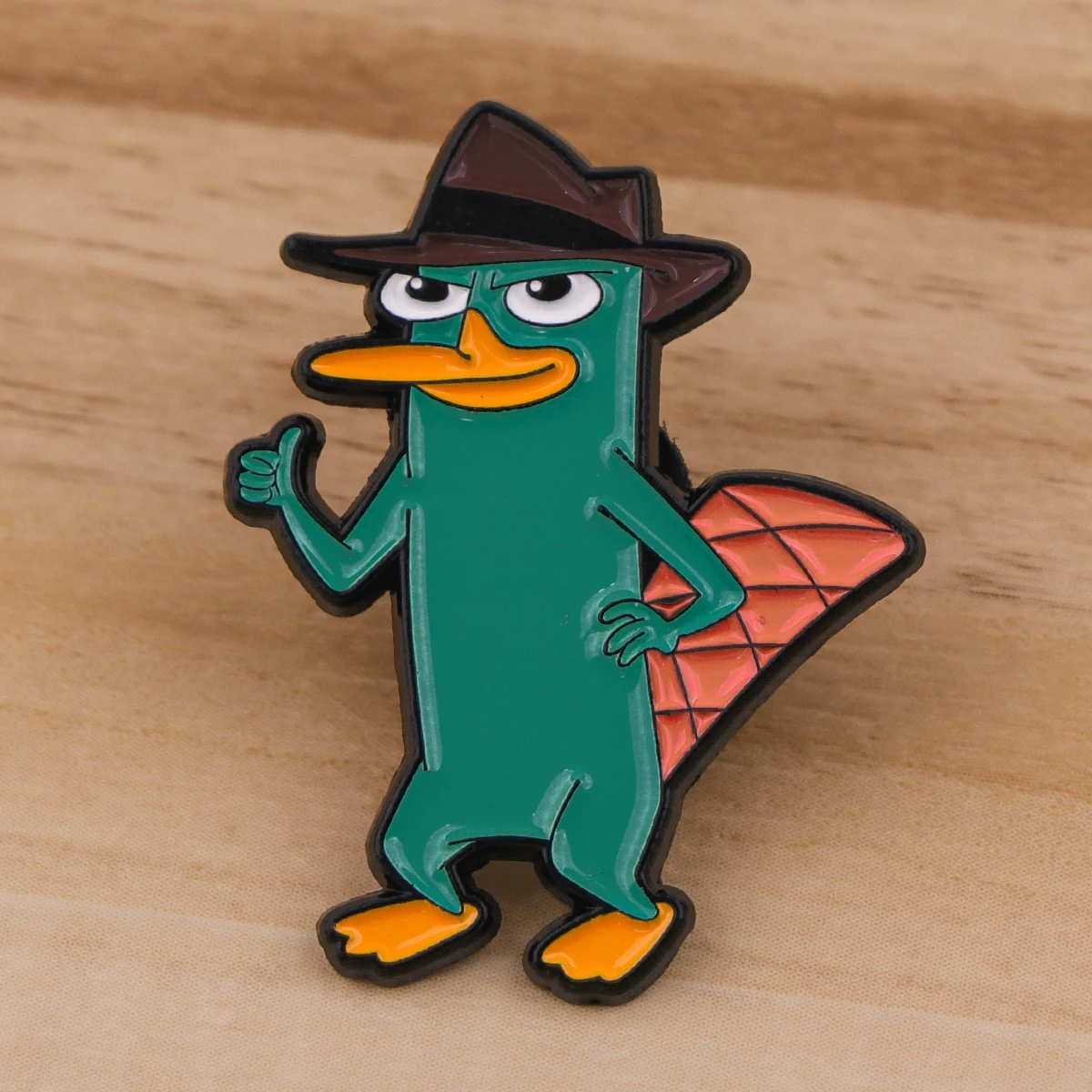 Funny Cartoon Platypus Enamel Pin Anime Pin Badge on Backpack Women's Brooch Lapel Pins Costume Accessories Fashion Jewelry Gift