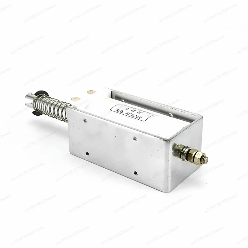 Long-Stroke 60mm Push-Pull Solenoid Valve DC12V DC24V AC220V Electromagnet for Industrial Control Applications
