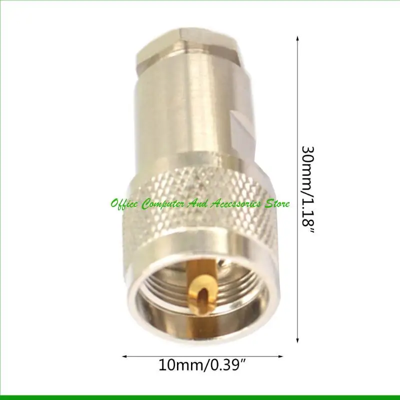 U55C RG303 and LMR195 Connector with SL16 Male Plug for High Frequency Applications