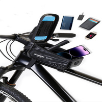 EVA Bicycle Front Frame Bag Touchscreen MTB Mountain Bike Bags Waterproof Phone Holder Case Cycling Equipment Accessories