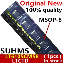 (2-5piece)100% New LT6105CMS8 LT6105 LTCTD msop-8 Chipset