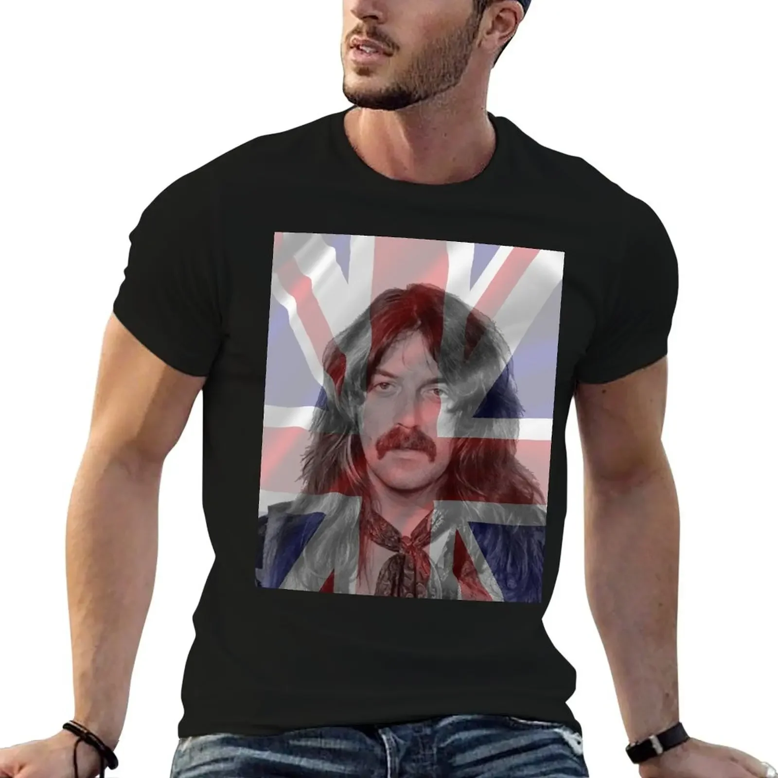 Union Jack Special: Jon Lord T-Shirt rapper graphic tees sports fans Blouse anime mens tall t shirts