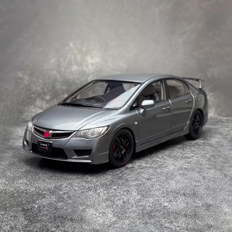 

Diecast 1:18 Scale Alloy Civic FD2 type R Car Model Finished Product Simulation Toy Collection Gift Static Model Ornament